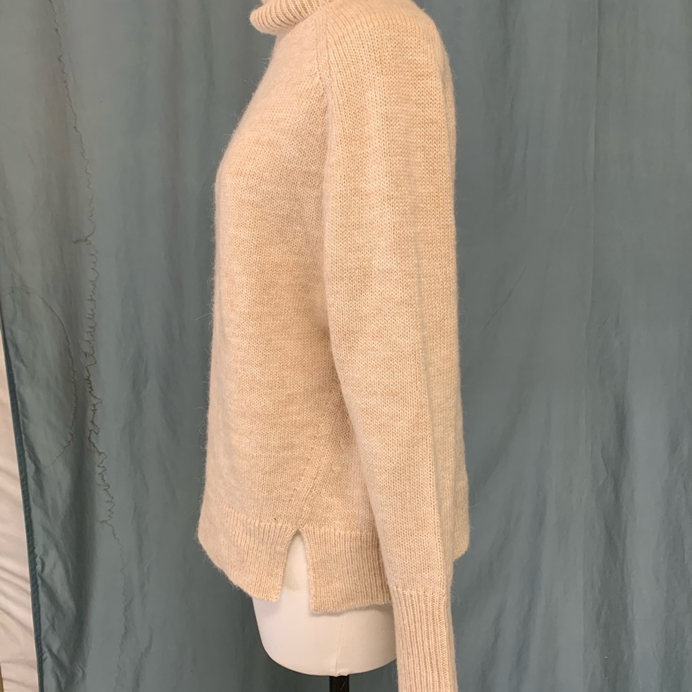 Wool Blend Jcrew Roomy Turtleneck - Picture 3 of 5